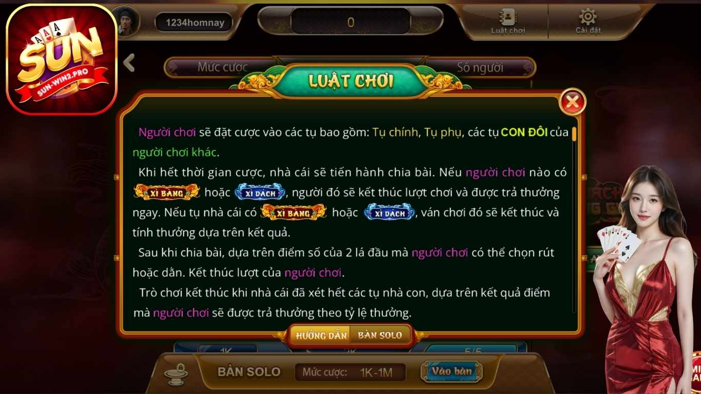 Cách chơi game bài Xì dách Hoàng Gia Sunwin. Cách chơi game bài Xì dách Hoàng Gia Sunwin.