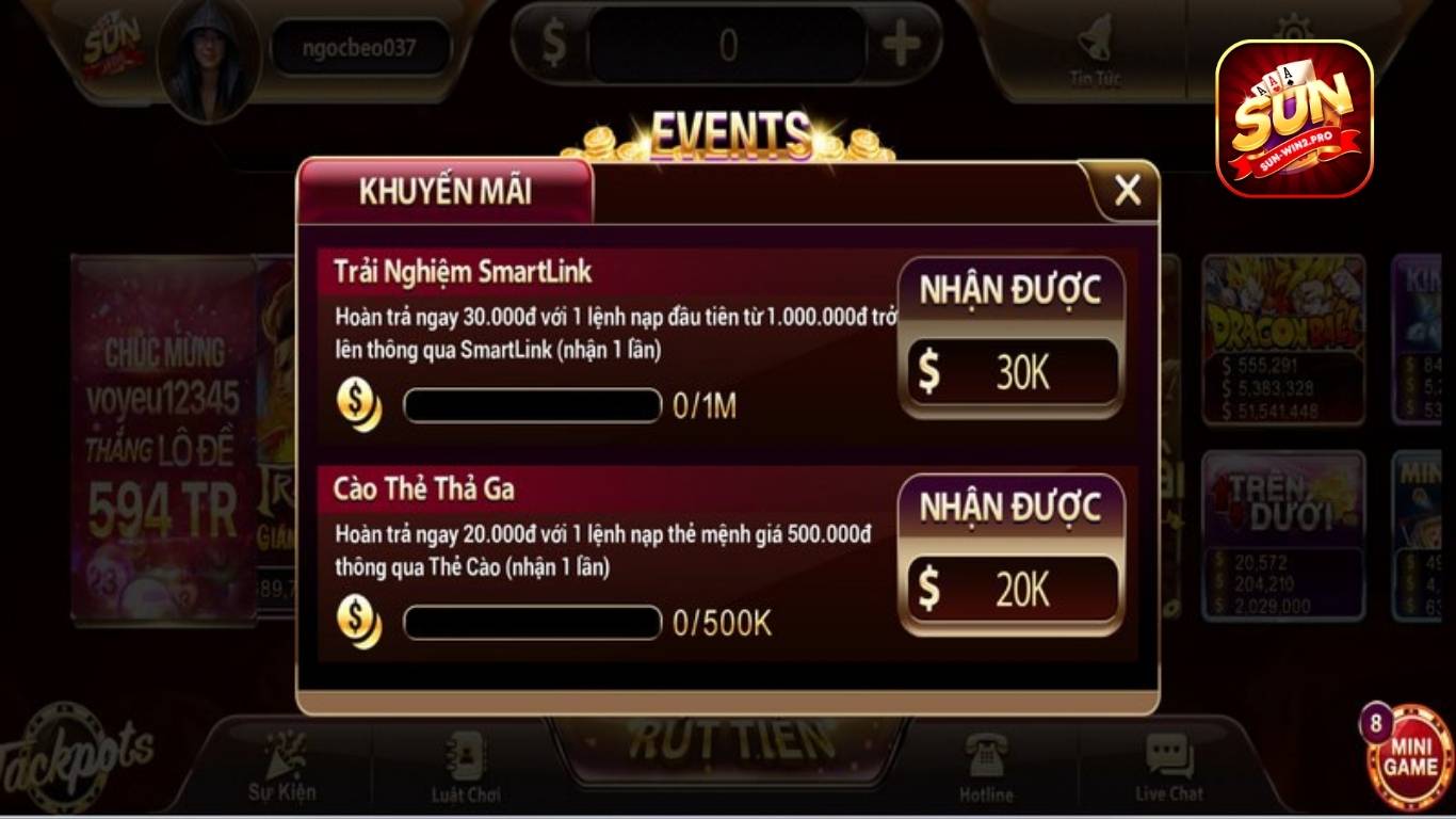 Tổng hợp những khuyến mãi Sunwin hấp dẫn nhất 2025 Tổng hợp những khuyến mãi Sunwin hấp dẫn nhất 2025