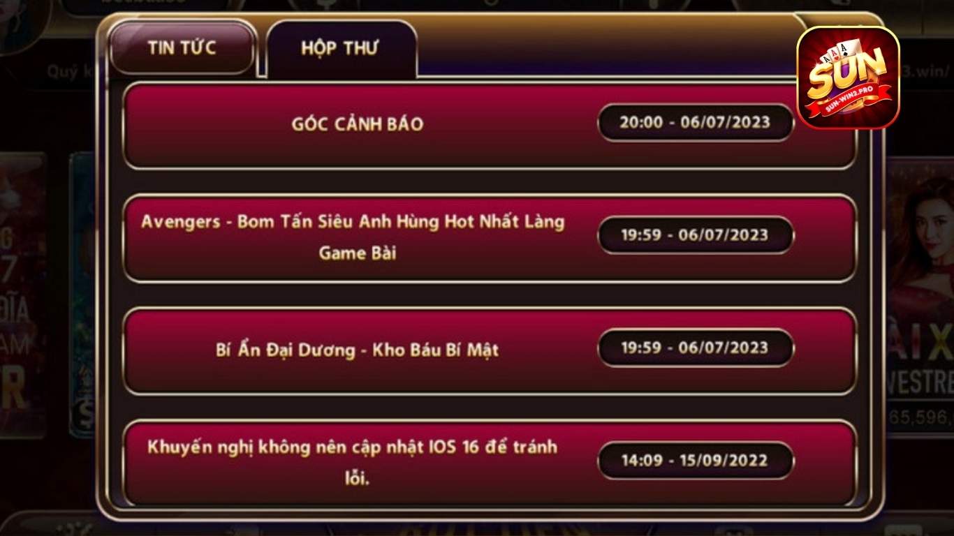 Cách nhận khuyến mãi Sunwin nhanh chóng cho tân thủ Cách nhận khuyến mãi Sunwin nhanh chóng cho tân thủ