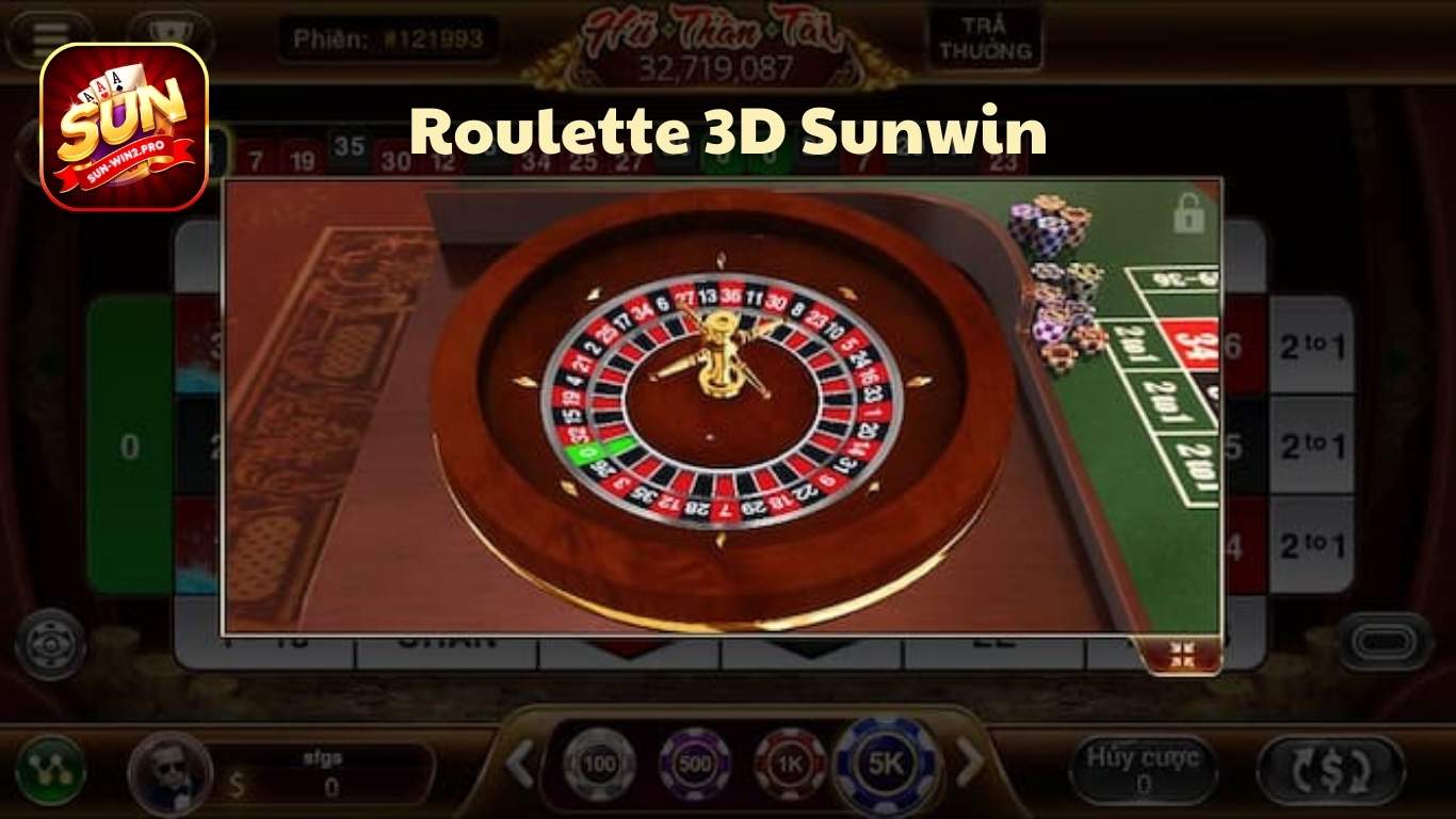 Giới thiệu sảnh Roulette 3D Sunwin Giới thiệu sảnh Roulette 3D Sunwin