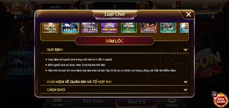 Những trường hợp đặc biệt trong game bài Sâm Lốc Sunwin. Những trường hợp đặc biệt trong game bài Sâm Lốc Sunwin.